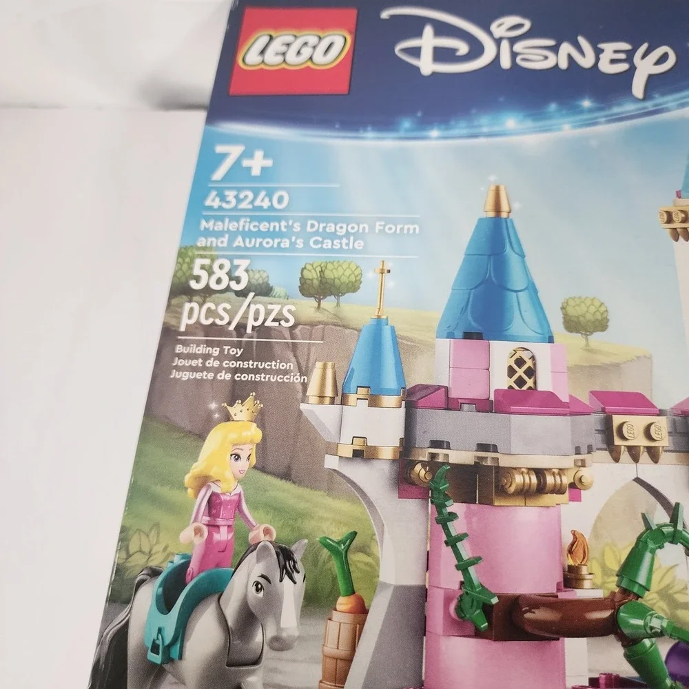 LEGO Disney Princess 43240 Maleficent's Dragon Form & Aurora's Castle Sealed